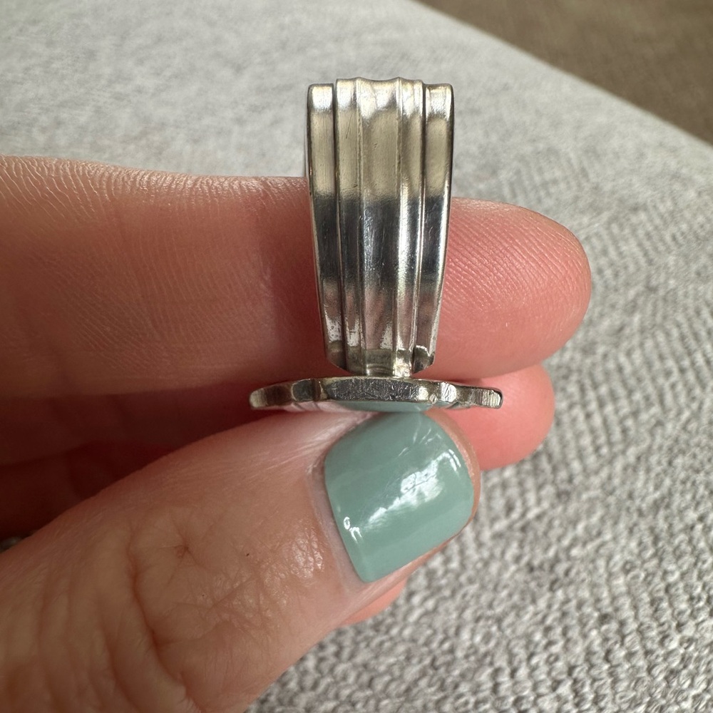 Rose Spoon Ring - Picture 12 of 15